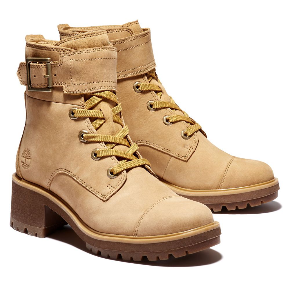 Botins Feminino - Timberland Kori Park Buckle - GQMAO6235 - Marrom
